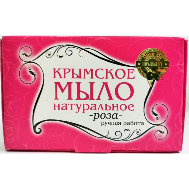 Крымское мыло среднее Роза
